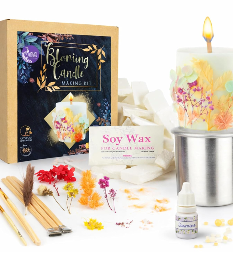 Crafts Blooming Candle Making Kit for Adults & Beginners