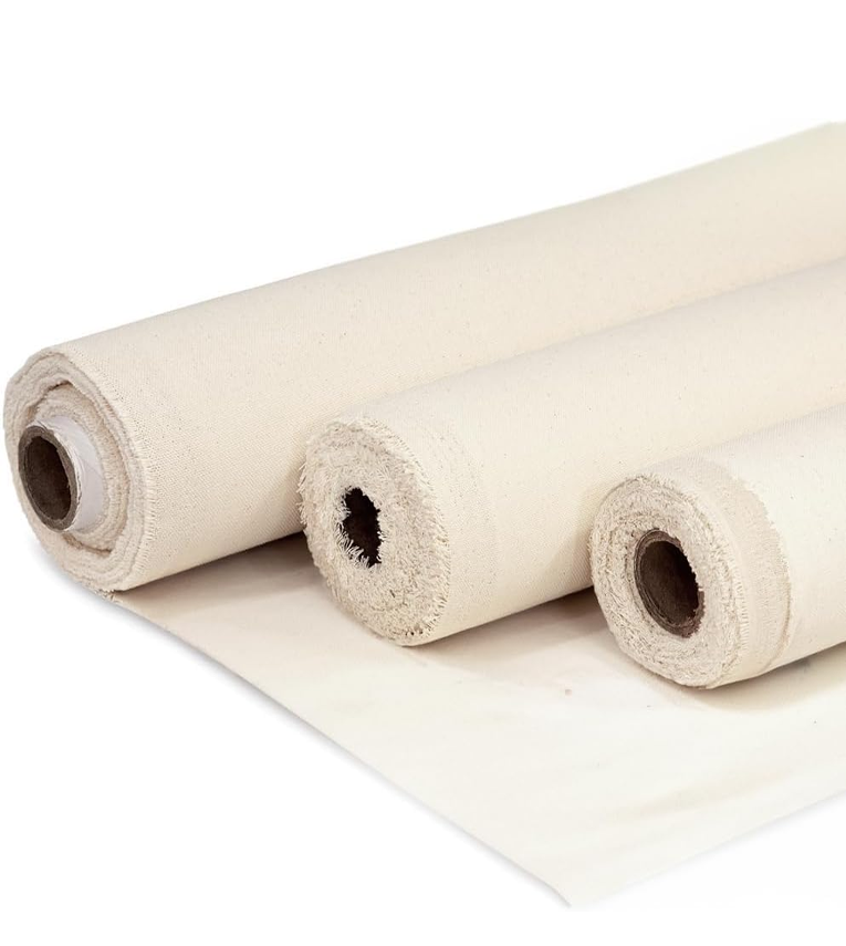 Umi Canvas Fabric, Premium 10 Oz Natural Cotton