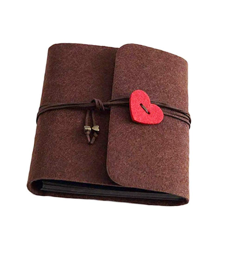 Photo Book, Felt Cover Photo Album Book