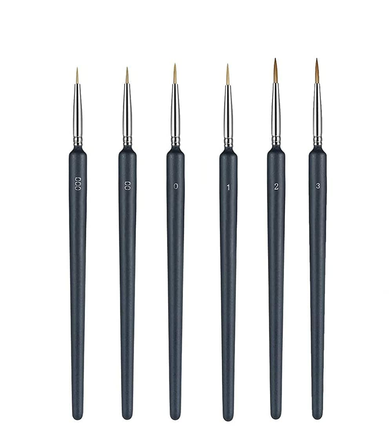 Fine Detail Paint Brush Set for Miniatures